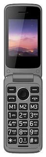 Сотовый телефон Vertex С308 черный 