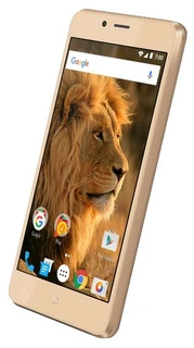 Смартфон 5.0" Vertex Impress Lion (3G, dual cam) золотой