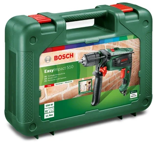 Дрель ударная Bosch EasyImpact 550 Case 550 Вт 