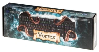 Клавиатура игровая OKLICK 940G VORTEX Black USB 