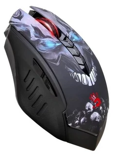 Мышь беспроводная A4TECH Bloody R80 SKULL Black USB 