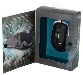 Мышь OKLICK 925G Storm Black USB 