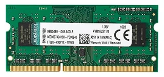 Модуль SO-DIMM DDR3 Kingston 4Gb (KVR16LS11/4BK) 