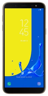 Смартфон 5.6" Samsung Galaxy J6 (2018) 32GB золотистый 