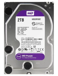Жесткий диск Western Digital Purple 2TB (WD20PURZ) 