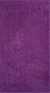 Полотенце Донецкая Мануфактура POSEIDON лиловый 70х130 см, махра 