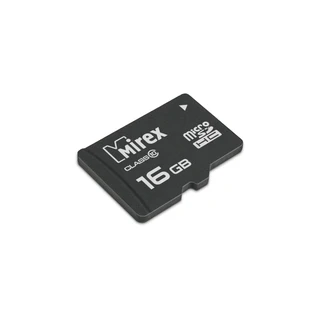 Карта памяти microSDHC Mirex 16 ГБ 