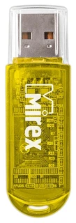 Флеш накопитель Mirex ELF 16GB Yellow (13600-FMUYEL16) 