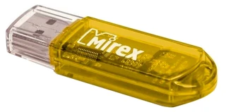 Флеш накопитель Mirex ELF 16GB Yellow (13600-FMUYEL16) 