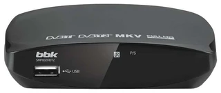 Ресивер DVB-T2 BBK SMP002HDT2 темно-серый