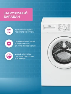 Стиральная машина Beko WRE55P2BWW 