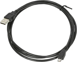 Кабель USB Am - microUSB, 1.5 м, черный