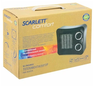 Тепловентилятор Scarlett SC-FH53K02 серый 