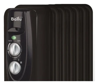 Масляный радиатор Ballu Classic BOH/CL-07BRN черный 
