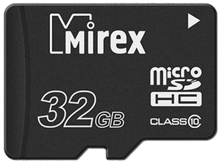 Карта памяти microSDHC Mirex 32GB Class 10 