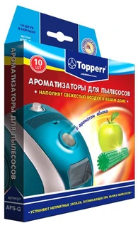 Ароматизатор для пылесосов Topperr AFS-G ЯБЛОКО 10 шт. 