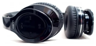 Гарнитура DENN DHB321 накладная, Bluetooth, 20-20000 Гц, 32 Ом, 93 дБ, радиус 10м, черный 