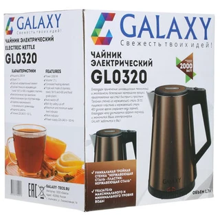 Чайник Galaxy GL 0320 бронзовый 