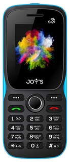 Мобильный телефон  JOY'S S3, чёрно-синий 