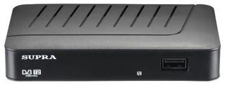 Ресивер DVB-T2 SUPRA SDT-77 черный