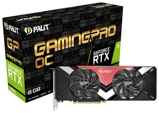 Видеокарта Palit GeForce RTX 2070 8Gb GamingPro OC (NE62070U20P2-1060A) 