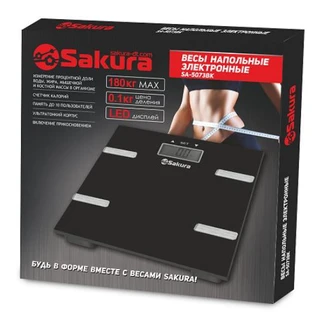Весы напольные Sakura SA-5073BK 