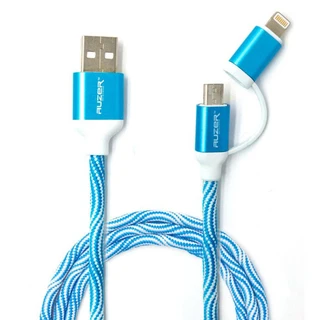 Кабель USB2.0 Am - Lightning AC L 5 BE(Blue) AUZER 1.0 м