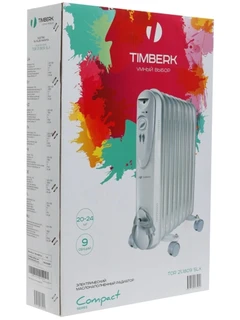Масляный радиатор Timberk TOR 21.1809 SLX белый 