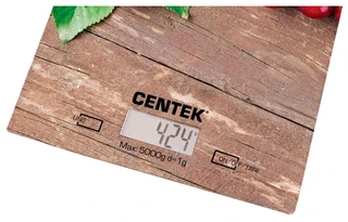 Весы кухонные Centek CT-2462 вишня 