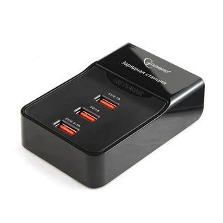 Сетевое зарядное устройство Gembird MP3A-PC-01 черный