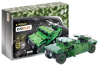 Игрушка конструктор Evoplay Army car (р/у, 506 дет.) 