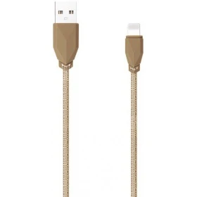 Кабель USB2.0 Am - Apple 8 pin 2.1A, 1.0м AWEI CL-981-GLD, золото