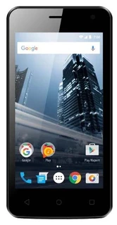 Смартфон 4.5" Vertex Impress City (4G) Black 