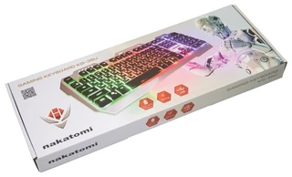 Клавиатура игровая Nakatomi KG-35U Silver USB 