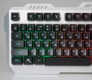 Клавиатура игровая Nakatomi KG-35U Silver 