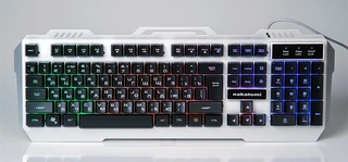 Клавиатура игровая Nakatomi KG-35U Silver 
