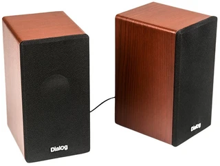 Колонки 2.0 Dialog Stride AST-20UP, вишневый 