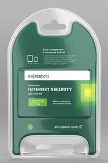 Антивирус Kaspersky Internet Security для Android, 1 год, 1 устройство, карточка