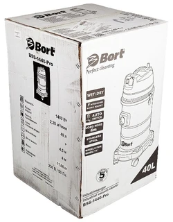 Строительный пылесос Bort BSS-1440-Pro 