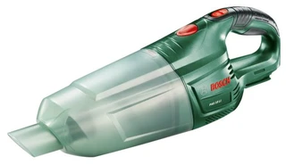 Строительный пылесос Bosch PAS 18 LI Baretool зеленый, ручной, циклонный 0,65л, сухая уборка 