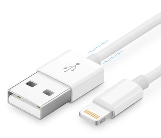 Кабель USB2.0 Am - Apple 8 pin BB 003-001 (Lightning) для Apple, 1м, белый