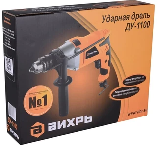 Дрель ударная Вихрь ДУ-1100 
