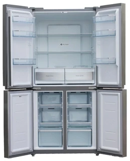 Холодильник Kenwood KMD-1775DX серебристый 