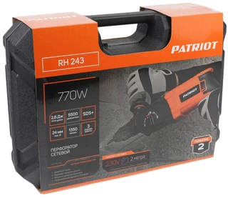 Перфоратор Patriot RH 243 