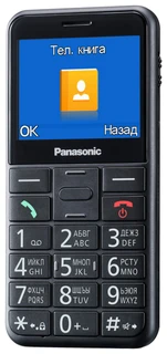 Мобильный телефон Panasonic KX-TU150RU черный 