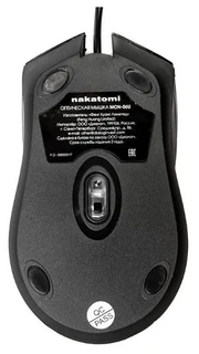 Мышь Nakatomi MON-06U Black USB 