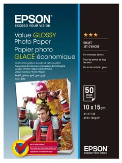 Фотобумага Epson Value Glossy Photo Paper C13S400038