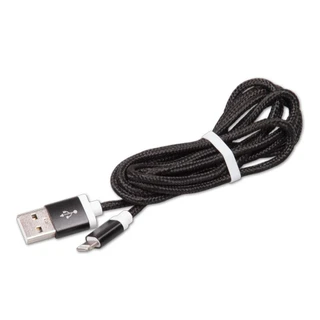 Кабель Ritmix RCC-321, USB 2.0 Am - Apple 8 pin 1.5м Black