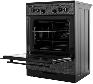 Стеклокерамическая плита GEFEST ЭП Н Д 6560-03 0106, черный мрамор 