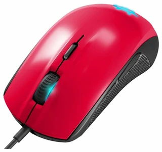 Мышь проводная игровая SteelSeries Rival 100 Forged USB черный/красный